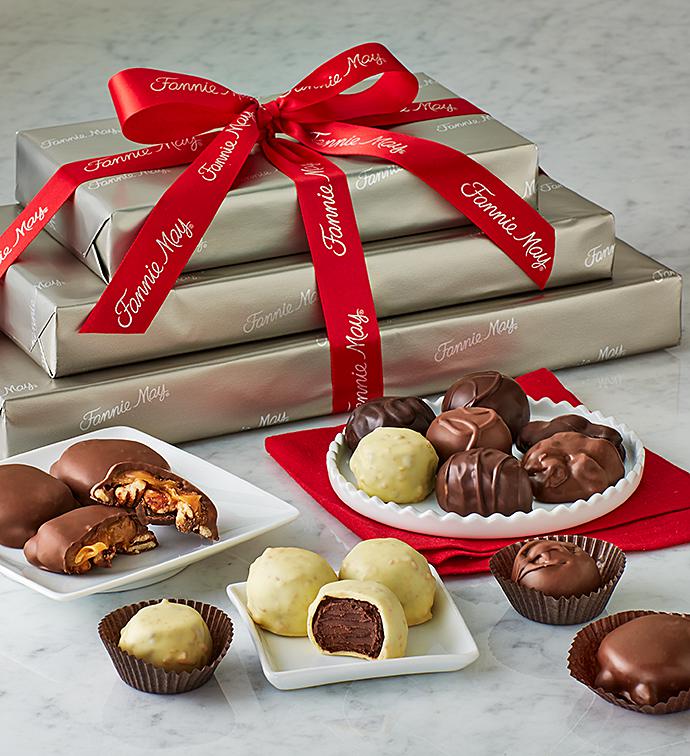 Fannie May Platinum Wrap Tower