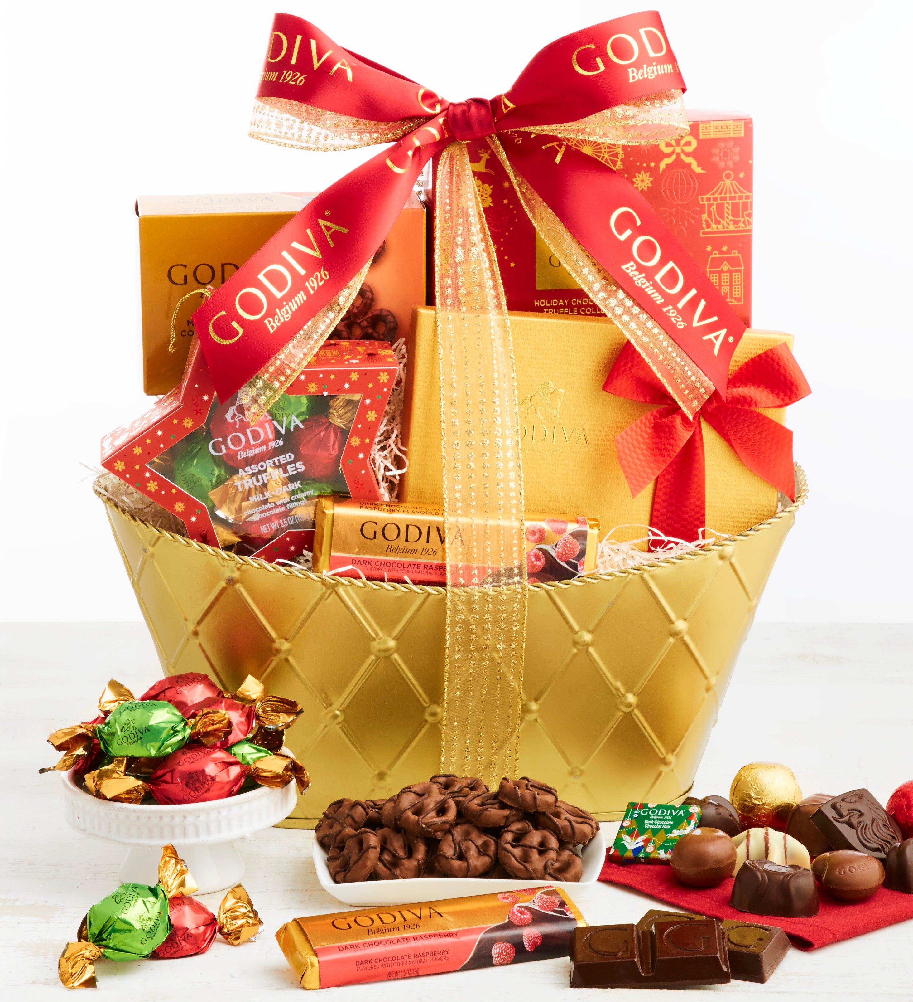 Exclusive 2019 Godiva Holiday Gift Basket