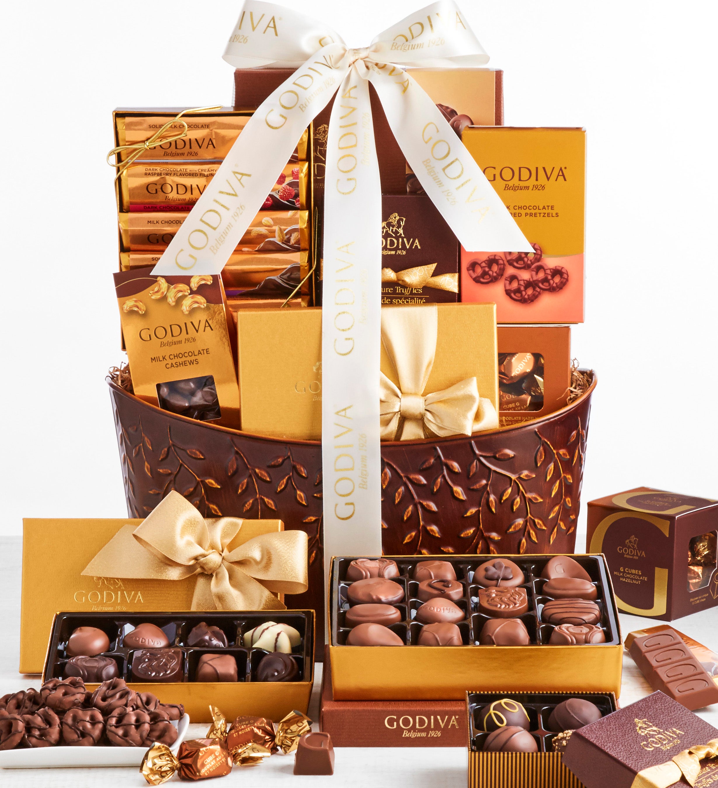 Exclusive Godiva Divine Chocolates Gift Basket